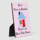 ホーム・プラークのような謙虚さは決してない フォトプラーク (側面)