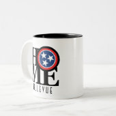ホーム ベルビュー テネシー 11oz ツートーンマグカップ (正面左)