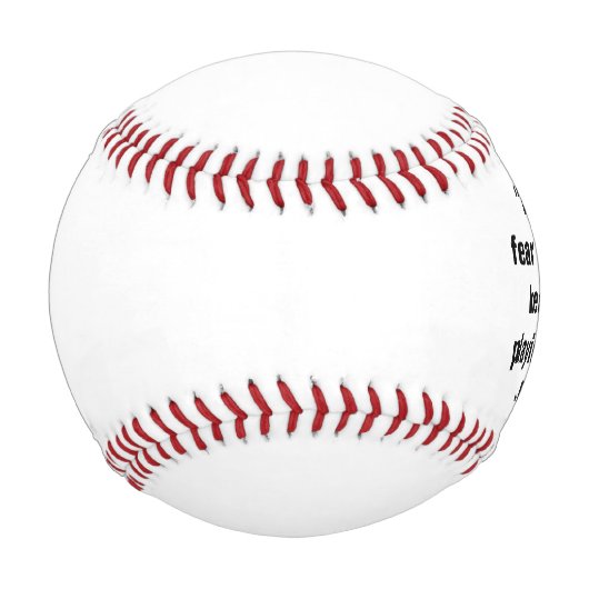 ホーム・ベー走スボールやる気を起こさせる・ワード・アート 野球ボール (正面)