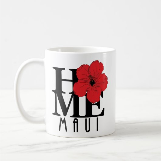 ホーム マウイ 11oz コーヒーマグカップ (左)