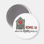 ホーム マグネット (正面/裏面)