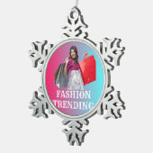 ホーム&リビングペット用品ペット記念碑 スノーフレークピューターオーナメント (右)