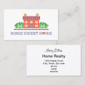 ホーム 名刺 (正面/裏面)