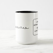 ホーム(左利き用、黒) マグカップ (中央)