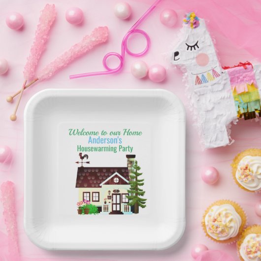 ホーム/引っ越し祝いパーティーパーティーへようこそ ペーパープレート (パーティー)