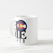 ホーム《植物》アスペンコロラド11oz コーヒーマグカップ (正面左)