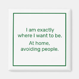 ホーム（緑） マグネット