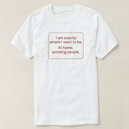 ホーム(赤) Tシャツ
