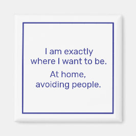 ホーム（青） マグネット