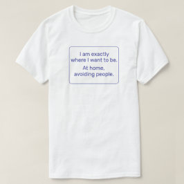 ホーム(青) Tシャツ