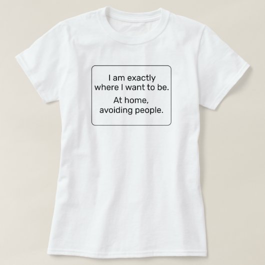 ホーム（黒） Tシャツ (デザイン正面)