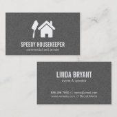 ホーム | Duster （テクスチャ） 名刺 (正面/裏面)