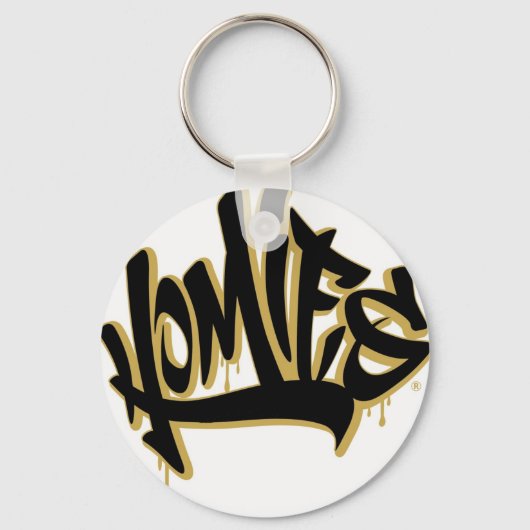 ホーム®.HOMIES®とHOMIE® キーホルダー (正面)