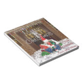 ホームA遠くにからのメリーインスパイアスクリスマス ノートパッド (アングル)