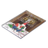 ホームA遠くにからのメリーインスパイアスクリスマス ノートブック (左側)