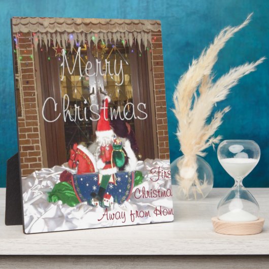 ホームA遠くにからのメリーインスパイアスクリスマス フォトプラーク (側面)