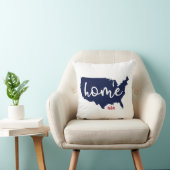 ホームUSA愛国的パタストライプのーン クッション (椅子)