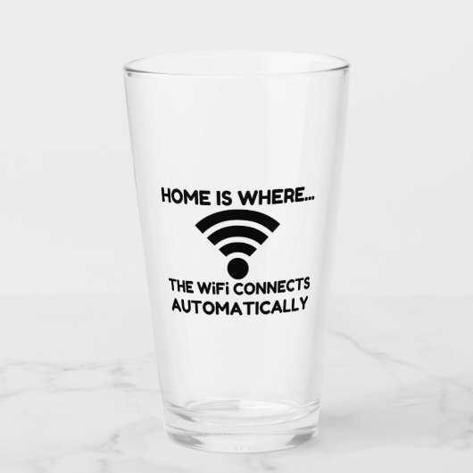 ホームWiFi タンブラーグラス (正面)