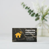 ホームWifi | 技術サービス 名刺 (スタンド正面)