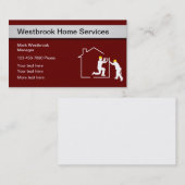 ホーモダンムサービス 名刺 (正面/裏面)