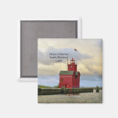 ホーランドハーバーサウスピアースライトマグネット マグネット (正面/裏面)