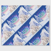 ホーラーベアーズピースクリスマスラッピング紙 ラッピングペーパー (フラット)