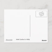 ホーリーのカーディナル ポストカード (裏面)
