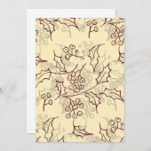 ホーリーの実のシームレスデザイン (正面/裏面)