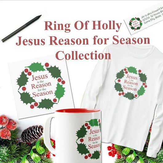 ホーリーの輪のイエス 季節の理由の写真 シーズンカード