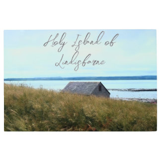 ホーリーアイランドリンジスファーンコテージ メタルプリント