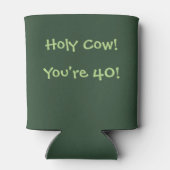 ホーリーカウあなたは40誕生日 缶クーラー (裏面)