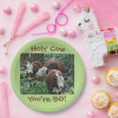 ホーリーカウあなたは50紙プレート ペーパープレート (パーティー)