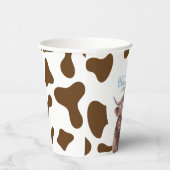 ホーリーカウアイワンカウープリント誕生日紙カップ 紙コップ (右)