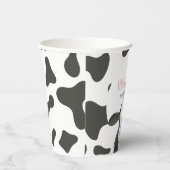 ホーリーカウアイワンカウープリント誕生日紙カップ 紙コップ (右)