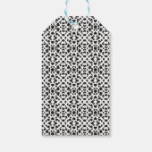 ホーリーカウアイワンバースデー女性のカーボーイ1歳パーティー ギフトタグ (裏面)