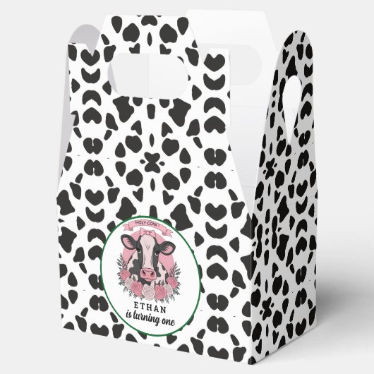 ホーリーカウアイワンバースデー女性のカーボーイ1歳パーティー フェイバーボックス (オープン)