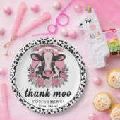 ホーリーカウアイワンバースデー女性のカーボーイ1歳パーティー ペーパープレート (パーティー)