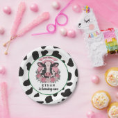 ホーリーカウアイワンバースデー女性のカーボーイ1歳パーティー ペーパープレート (パーティー)