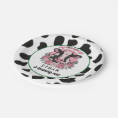 ホーリーカウアイワンバースデー女性のカーボーイ1歳パーティー ペーパープレート (アングル)