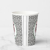 ホーリーカウアイワンバースデー女性のカーボーイ1歳パーティー 紙コップ (右)