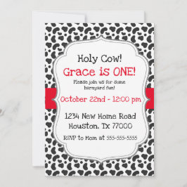 ホーリーカウアイワンファースト誕生日 招待状