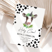 ホーリーカウイムワンボーイファームアニマルズ誕生日 招待状