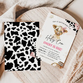 ホーリーカウイワンカウボーイハイランドカウー誕生日 招待状