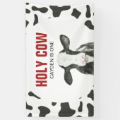 ホーリーカウイワンカウープリント誕生日 横断幕 (縦)