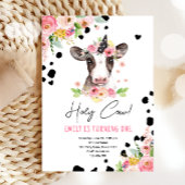 ホーリーカウイワンガールファームアニマルズ誕生日 招待状