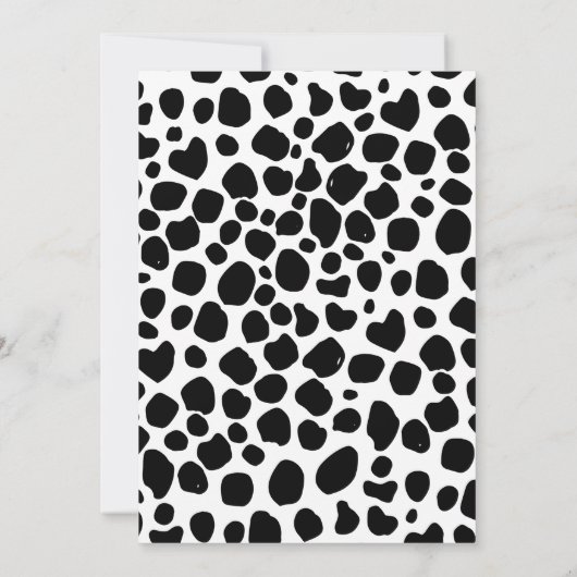 ホーリーカウイワンガールファーム動物誕生日インビタ 招待状 (裏面)