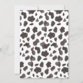 ホーリーカウイワンワンホテルフローラファーム誕生日招待状 招待状 (裏面)