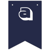 ホーリーカウオおもしろいーバーザヒル誕生祝い バンティングフラッグ (第3の旗)