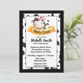 ホーリーカウガールベビーシャワー招待状 招待状 (スタンド正面)