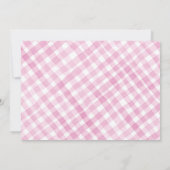 ホーリーカウガール1stバースデーフォト招待状 招待状 (裏面)